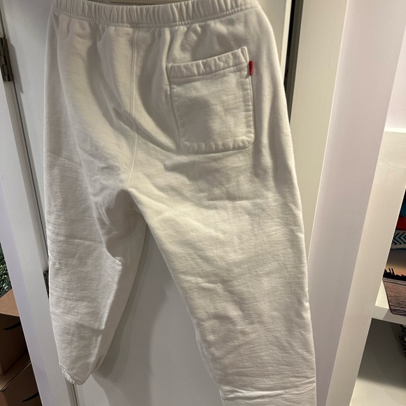 Supreme White Men's Sweatpants - Picture 5 of 5